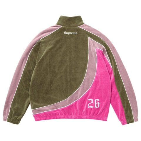 Supreme Supreme®/Umbro® Velour Track Jacket - Olive