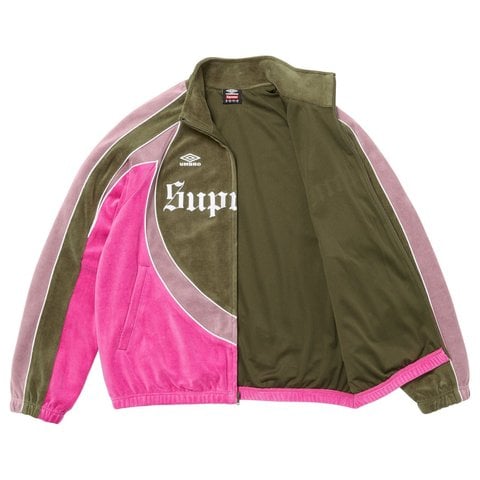 Supreme®/Umbro® Velour Track Jacket - SupremeCommunity