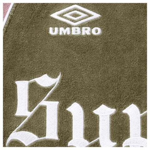 Supreme Supreme®/Umbro® Velour Track Jacket - Olive