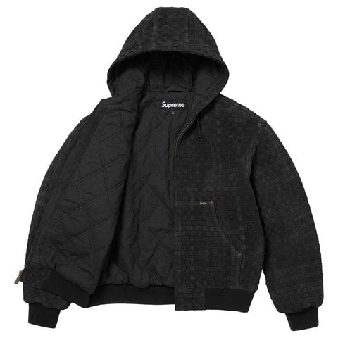 Woven Suede Hooded Work Jacket - fall/winter 2026 - Supreme