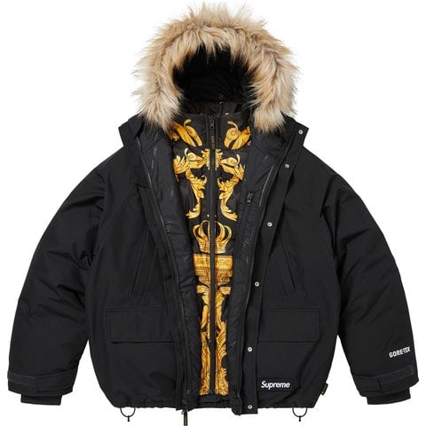 Supreme 2-in-1 Meissen® GORE-TEX Shell + Reversible 700-Fill Down Jacket - Black