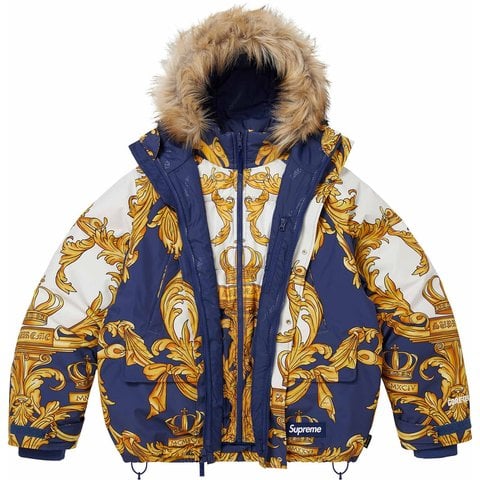 Supreme 2-in-1 Meissen® GORE-TEX Shell + Reversible 700-Fill Down Jacket - Navy Meissen®