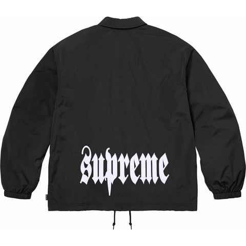 Supreme Coaches Jacket - Black