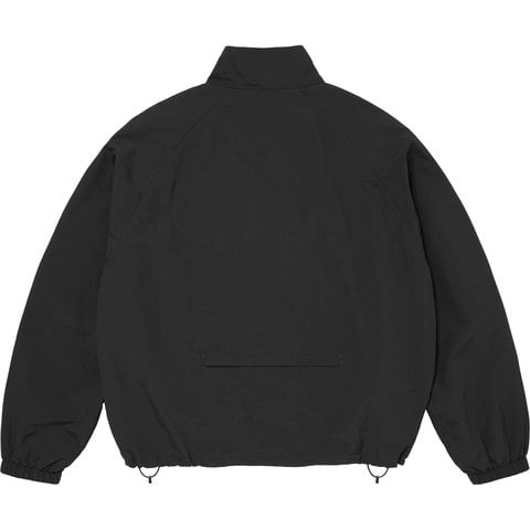 Supreme Contrast Zip Track Jacket - Black