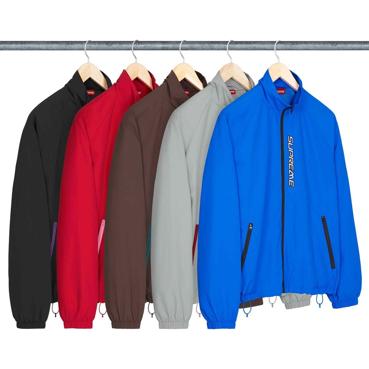 Contrast Zip Track Jacket