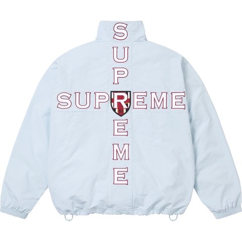 Supreme Cross Track Jacket - Light Blue