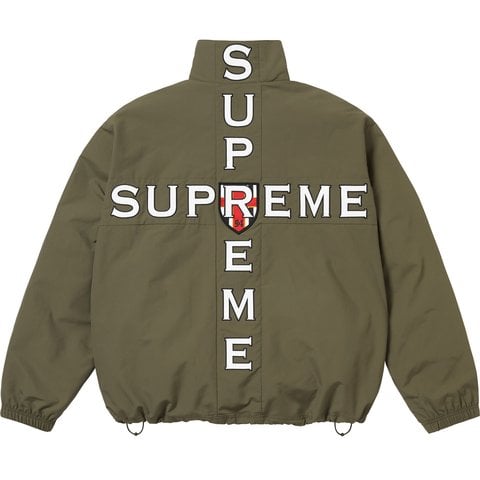 Supreme Cross Track Jacket - Olive