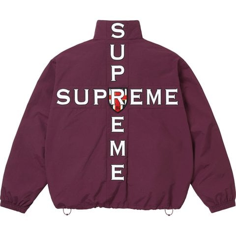 Supreme Cross Track Jacket - Plum