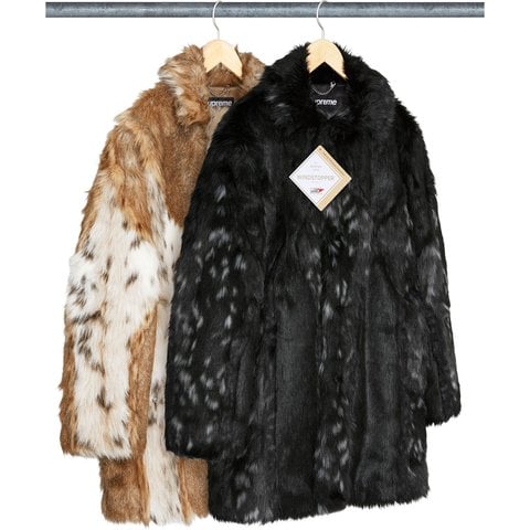 Supreme Lynx Faux Fur WINDSTOPPER® Overcoat