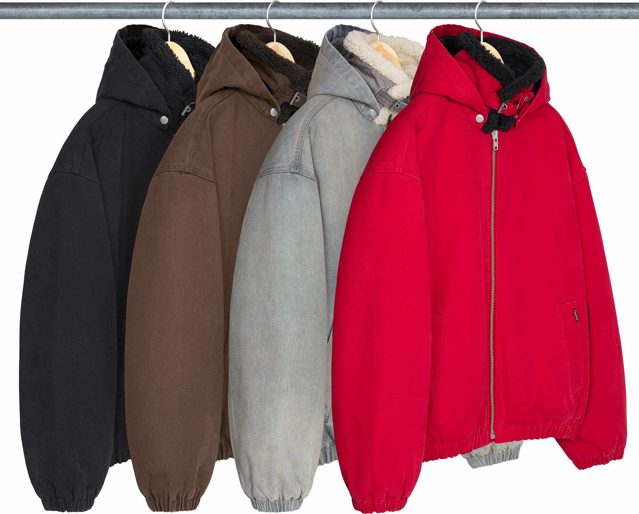 Faux Shearling Lined Bomber Jacket - SupremeCommunity