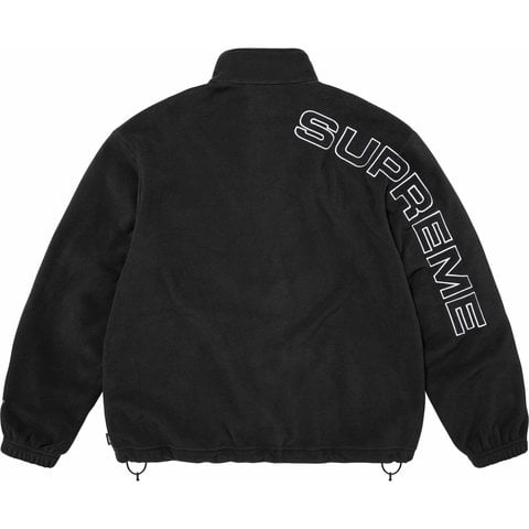 Supreme Spellout Embroidered Polartec® Jacket - Black