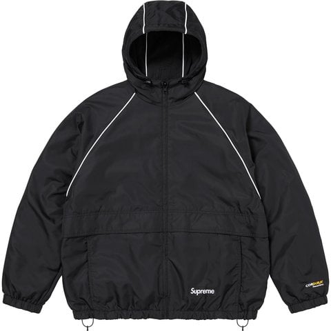Supreme Polartec® Reversible Hooded Track Jacket - Black