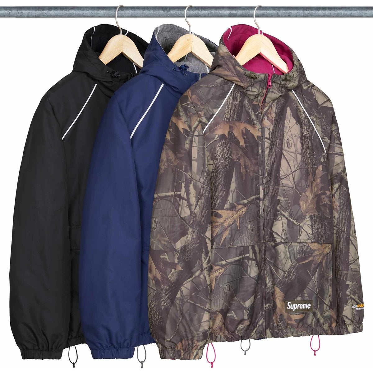 Polartec® Reversible Hooded Track Jacket