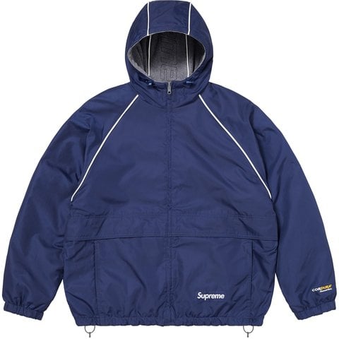 Supreme Polartec® Reversible Hooded Track Jacket - Navy
