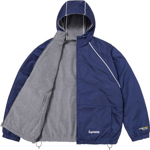 Supreme Polartec® Reversible Hooded Track Jacket - Navy