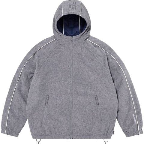 Supreme Polartec® Reversible Hooded Track Jacket - Navy