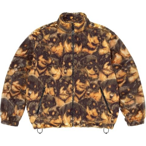 Supreme Puppies Fleece Jacket - Multicolor