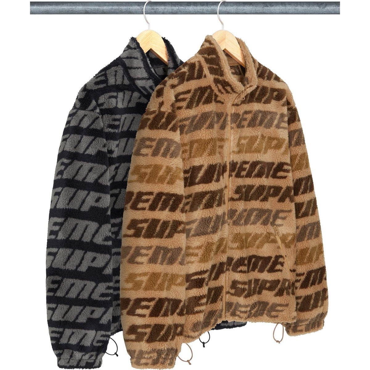Repeat Jacquard Fleece Jacket