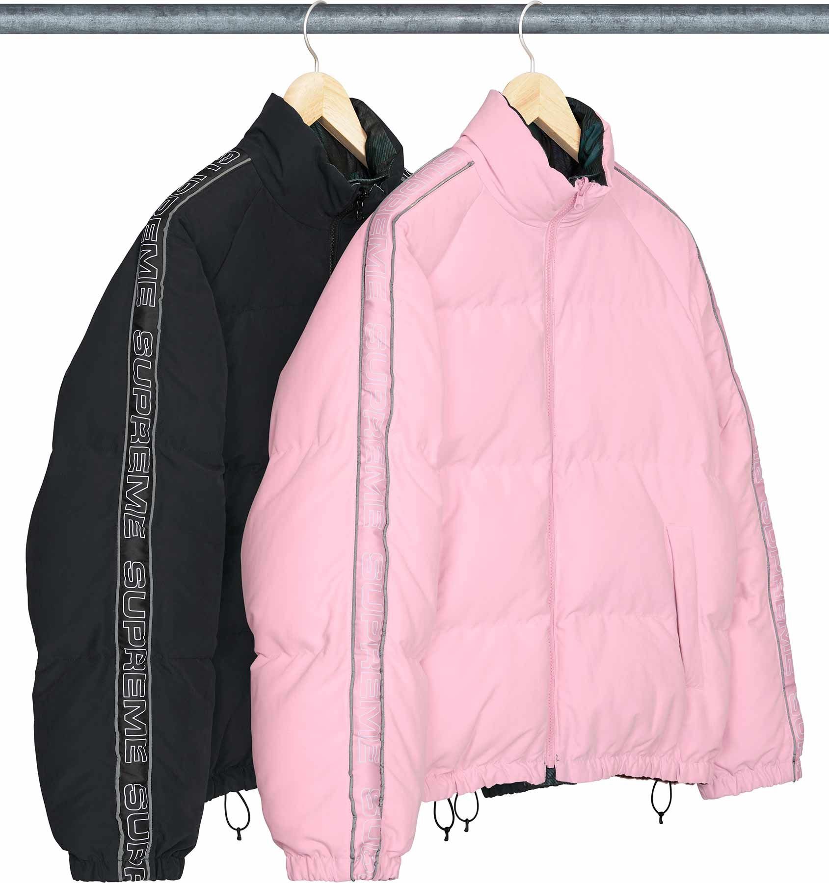 Reversible Reflective Down Puffer Jacket - Supreme