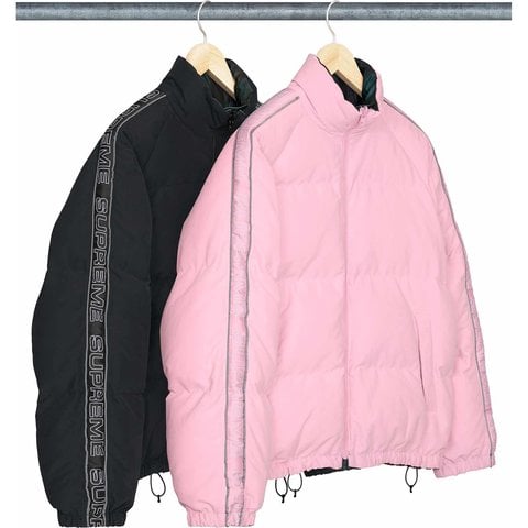 Supreme Reversible Reflective Down Puffer Jacket