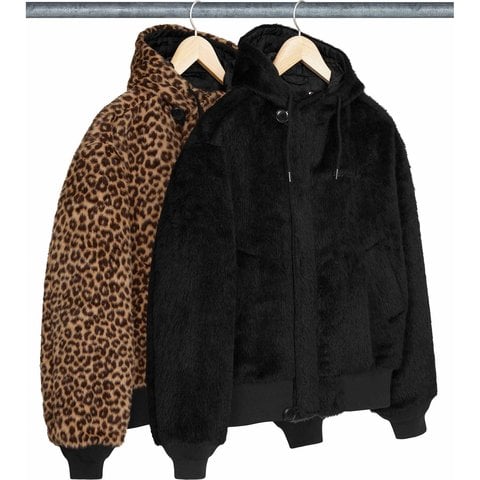 Supreme Supreme®/Alpha Industries® Wool Hooded Bomber Jacket - Group Shots