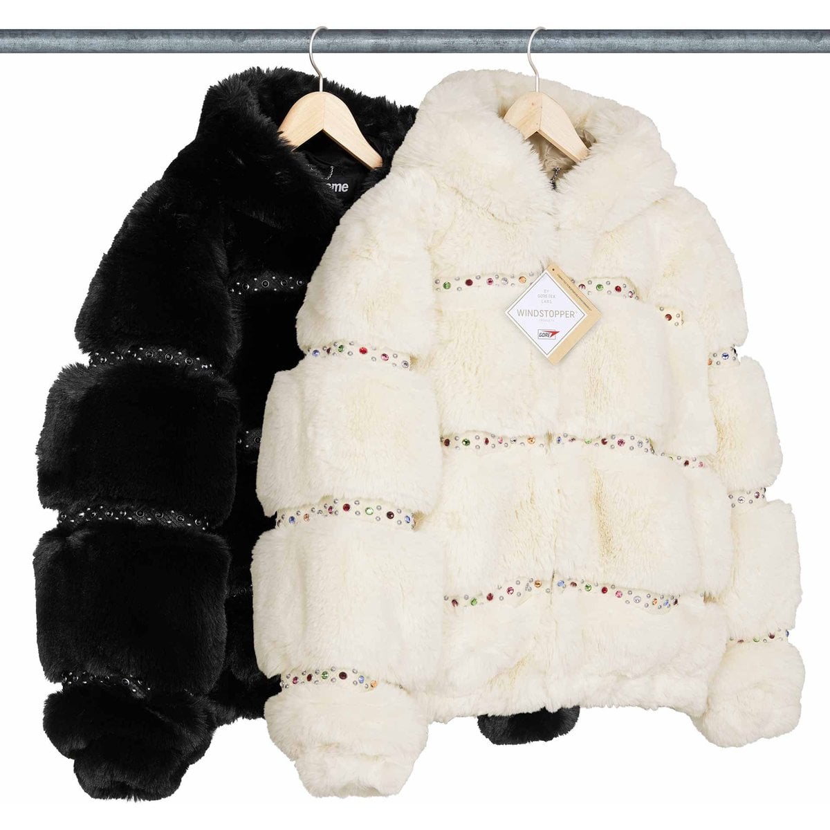 Supreme®/b.b. Simon® Faux Fur WINDSTOPPER® Hooded Bomber Jacket