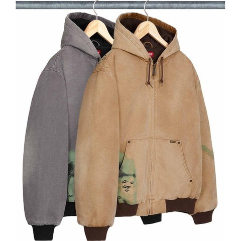 Supreme Supreme/Rita Ackermann Hooded Work Jacket - Group Shots