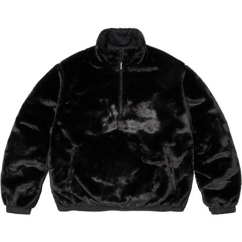 Supreme Supreme®/Umbro® Reversible Faux Fur Pullover - Black