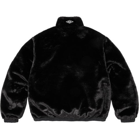 Supreme Supreme®/Umbro® Reversible Faux Fur Pullover - Black