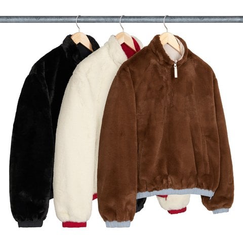 Supreme Supreme®/Umbro® Reversible Faux Fur Pullover - Group Shots
