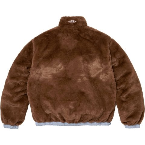 Supreme Supreme®/Umbro® Reversible Faux Fur Pullover - Light Blue