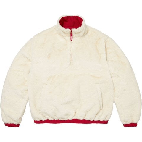 Supreme Supreme®/Umbro® Reversible Faux Fur Pullover - Red