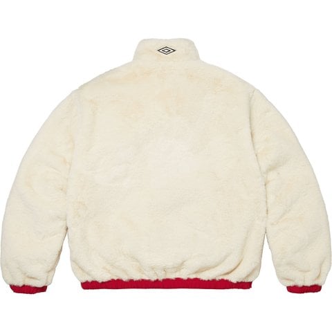 Supreme Supreme®/Umbro® Reversible Faux Fur Pullover - Red