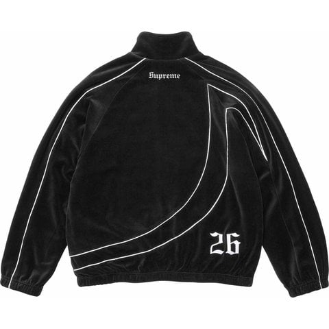 Supreme Supreme®/Umbro® Velour Track Jacket - Black