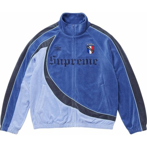 Supreme Supreme®/Umbro® Velour Track Jacket - Blue