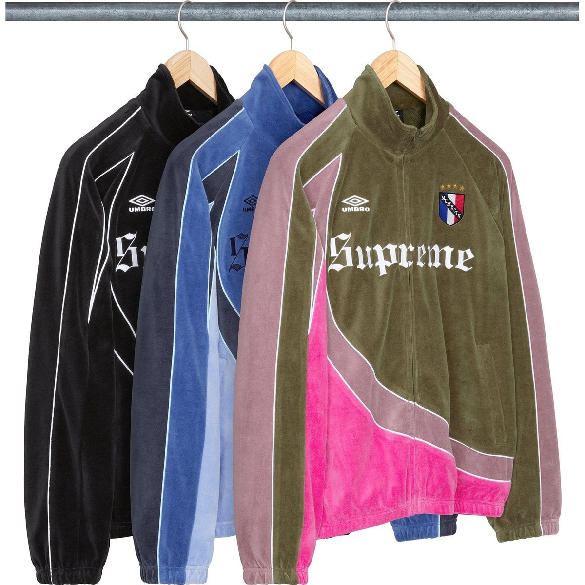 Supreme®/Umbro® Velour Track Jacket