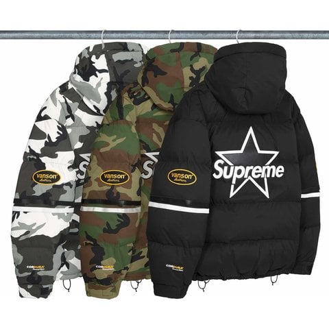Supreme Supreme®/Vanson Leathers® Cordura® Down Jacket - Group Shots