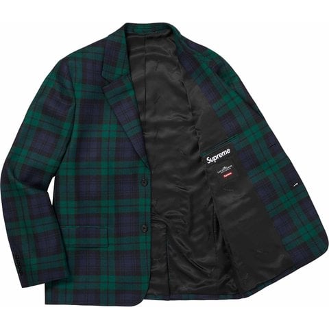 Supreme Plaid Wool Suit - Tartan