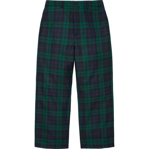 Supreme Plaid Wool Suit - Tartan