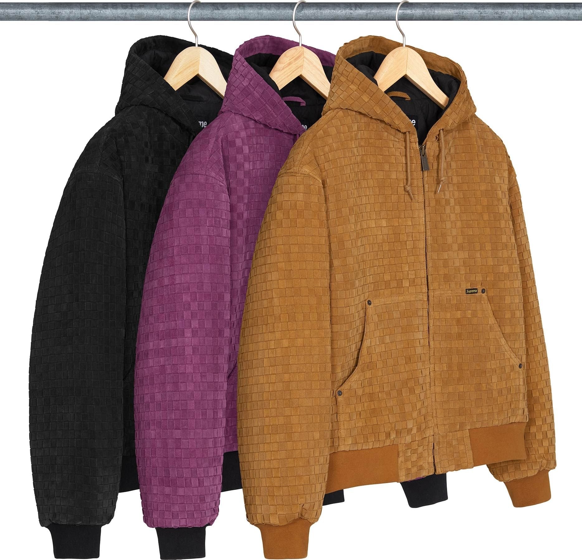 Woven Suede Hooded Work Jacket - fall/winter 2026 - Supreme