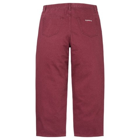 Supreme Baggy Jean - Burgundy