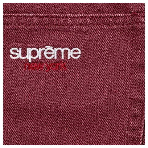 Supreme Baggy Jean - Burgundy