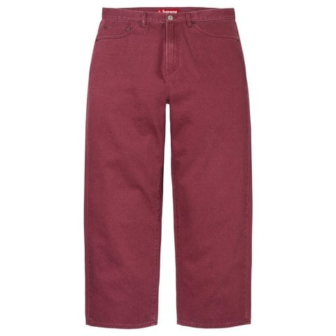 Supreme Baggy Jean - Burgundy
