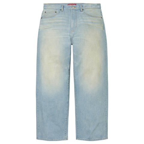 Supreme Baggy Jean - Light Washed Indigo