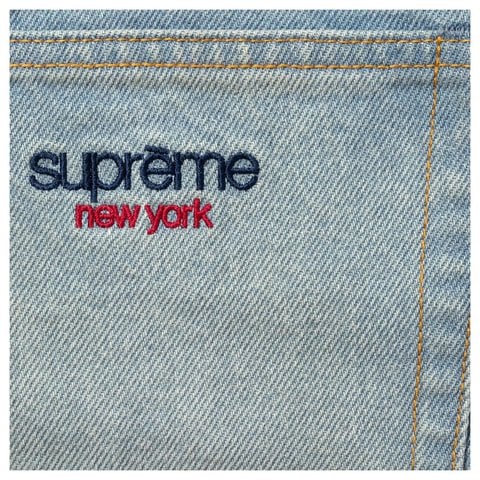 Supreme Baggy Jean - Light Washed Indigo
