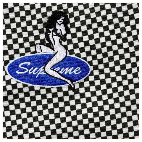 Supreme Chino Pant - White Checkerboard