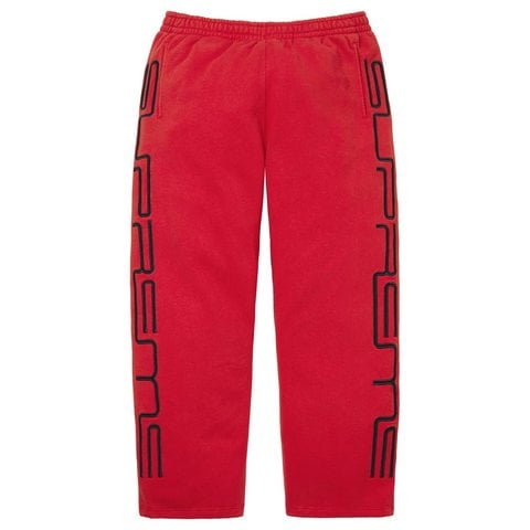Supreme Connect Sweatpant - Red