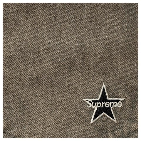 Supreme Distressed Loose Fit Selvedge Jean - Washed Grey