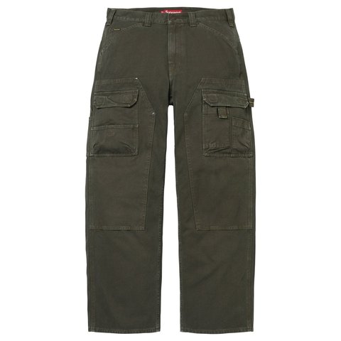 Supreme Double Knee Utility Pant - Dark Green