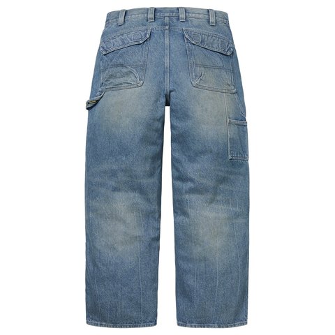 Supreme Double Knee Utility Pant - Denim